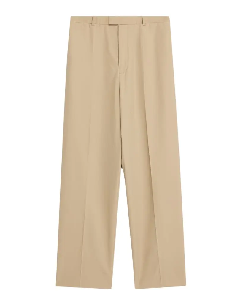 Bottega Veneta Men 's Cotton Twill Straight-Leg Trousers