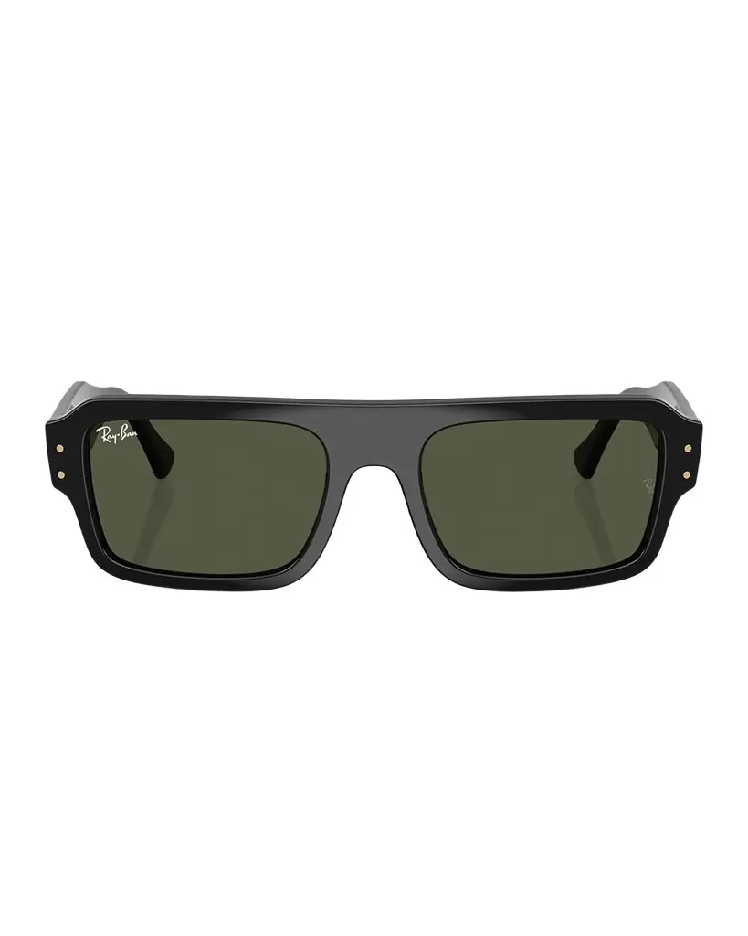 Ray-Ban RB4454 Acetate Rectangular Sunglasses