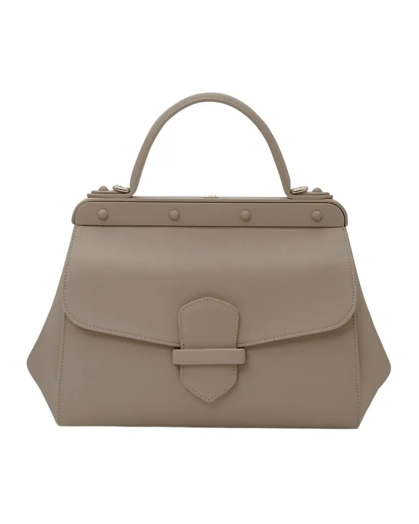 Franzi Margherita Medium Leather Top-Handle Bag