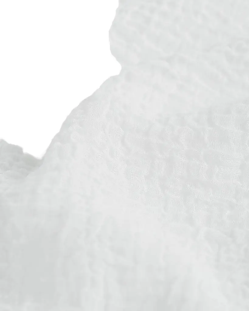 Toteme Organic Cotton Crinkled Scarf - Women's Accessories
