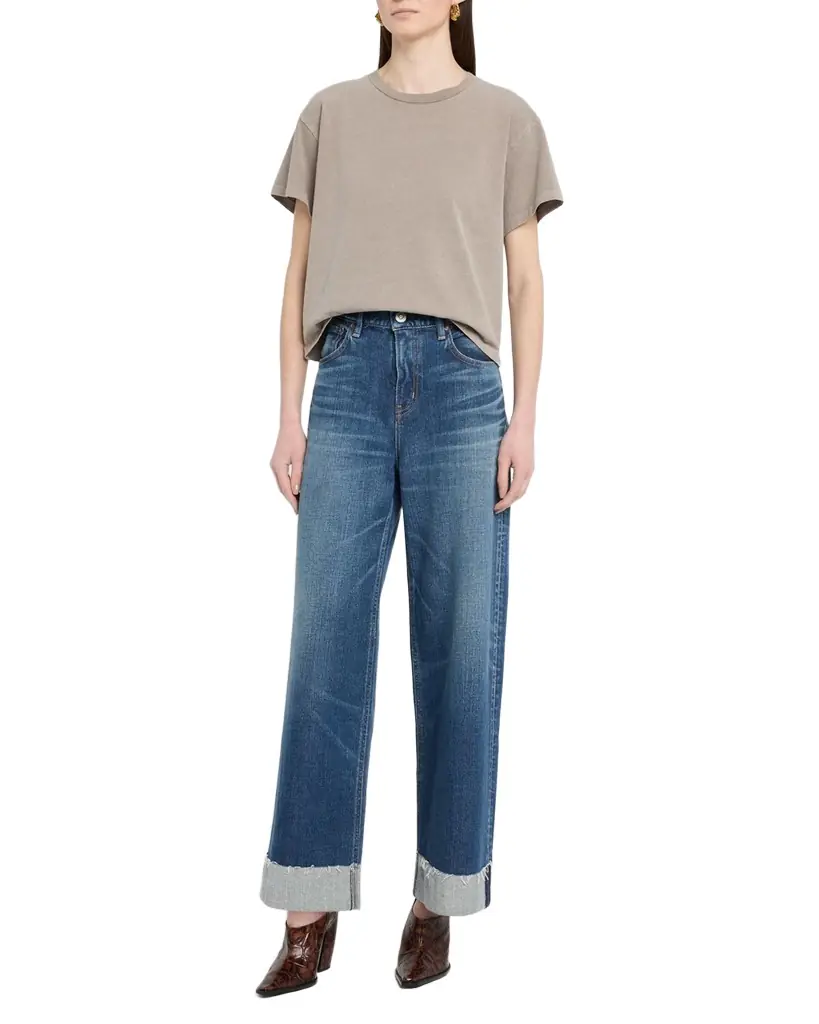 SLVRLAKE Short-Sleeve Boxy Tee