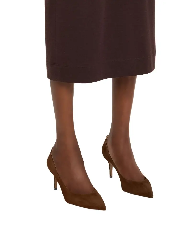 Gianvito Rossi Suede Stiletto Classic Pumps