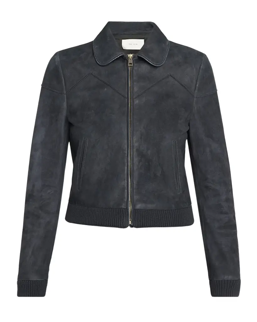 THE ROW Axelette Suede Jacket