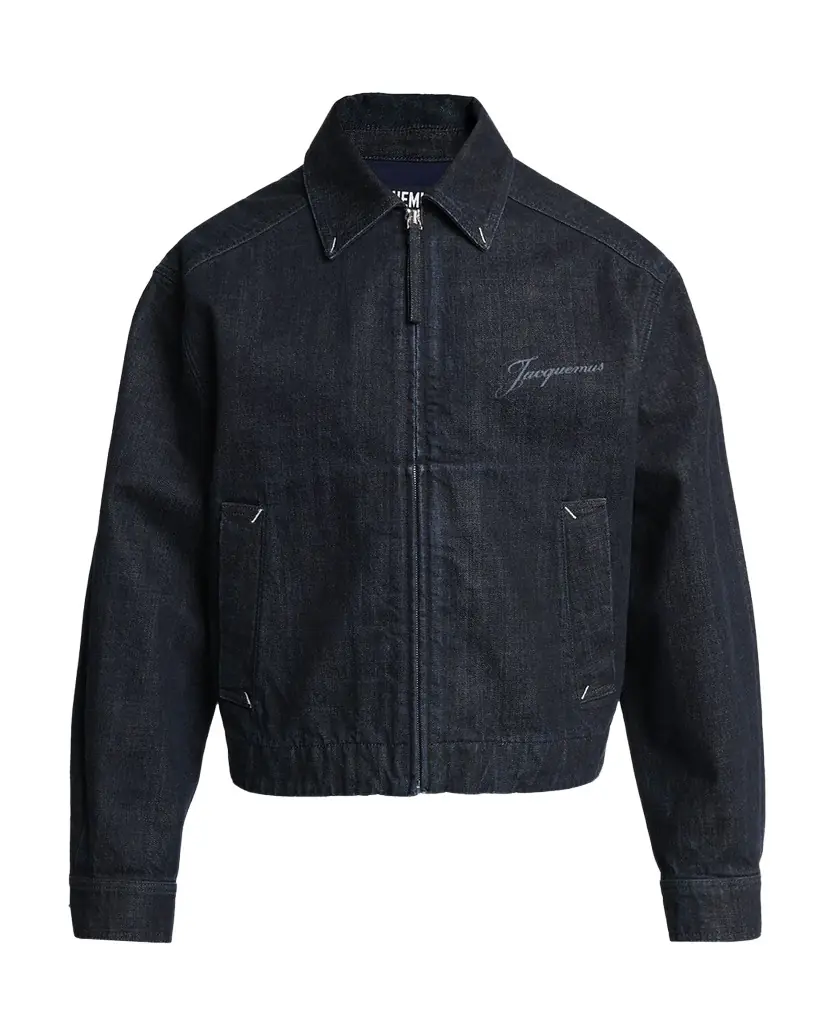 Jacquemus Men 's The Canevas De-Nimes Denim Shirt Jacket