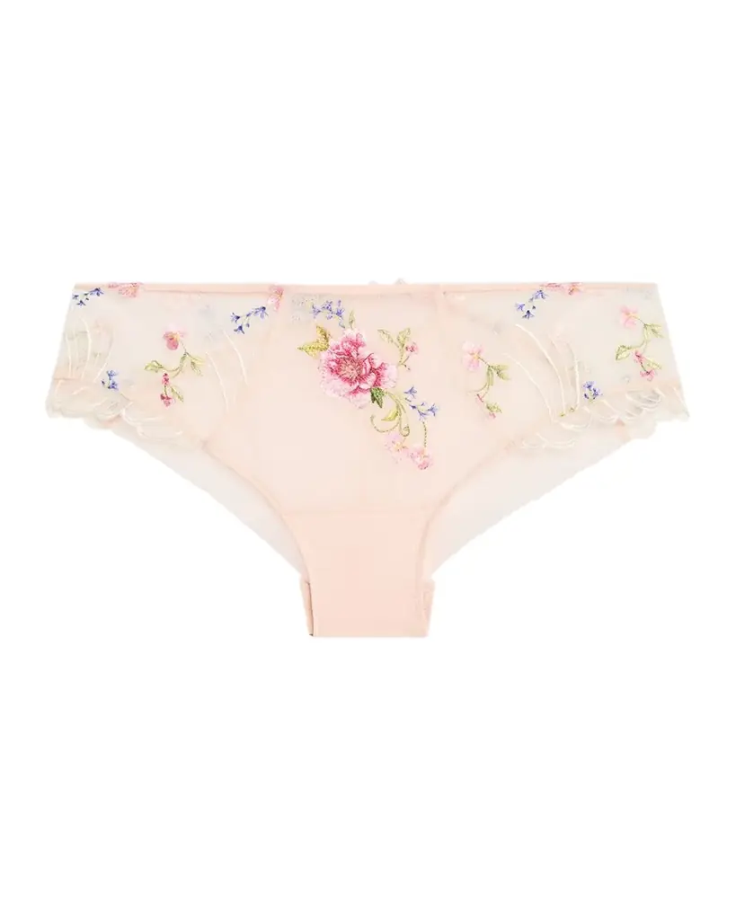 Lise Charmel Libertine en Fleurs Embroidered Tulle Boyshorts