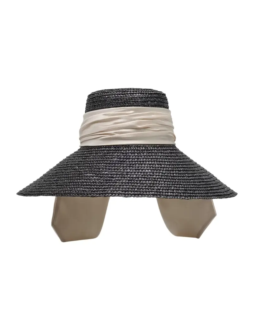 Eugenia Kim Mirabel Bow Straw Beach Hat