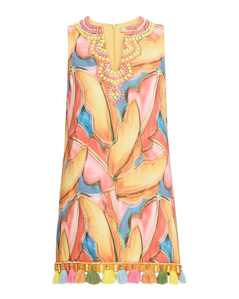 badgley mischka imitation pearl-embellished cocktail dress Badgley Mischka Imitation Pearl-Embellished Floral Cut-Out Cocktail Dress
