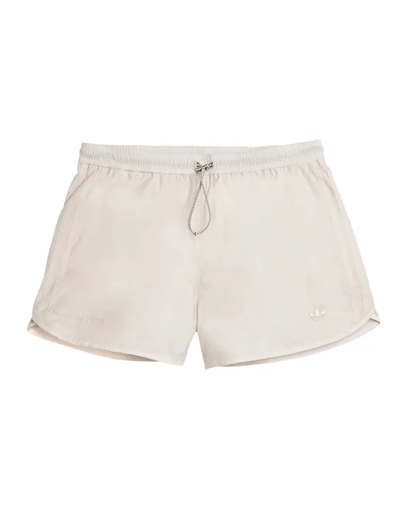 Adidas x Wales Bonner Men 's Nylon Side-Snap Shorts