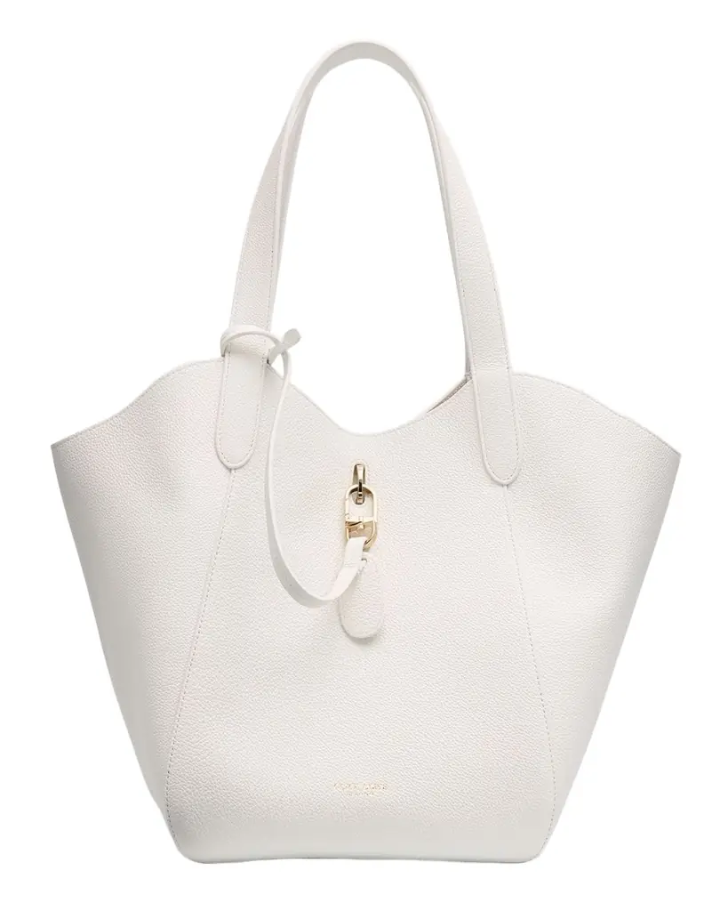 Giorgio Armani Pebble Leather Tote Bag