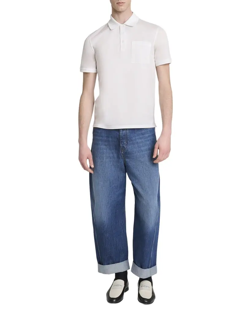 Givenchy Men 's Cotton Piqué Polo Shirt