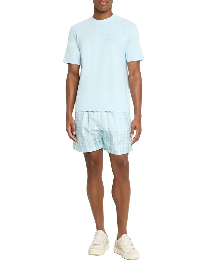 Amiri Men 's Silk MA Quad Bowling Shorts
