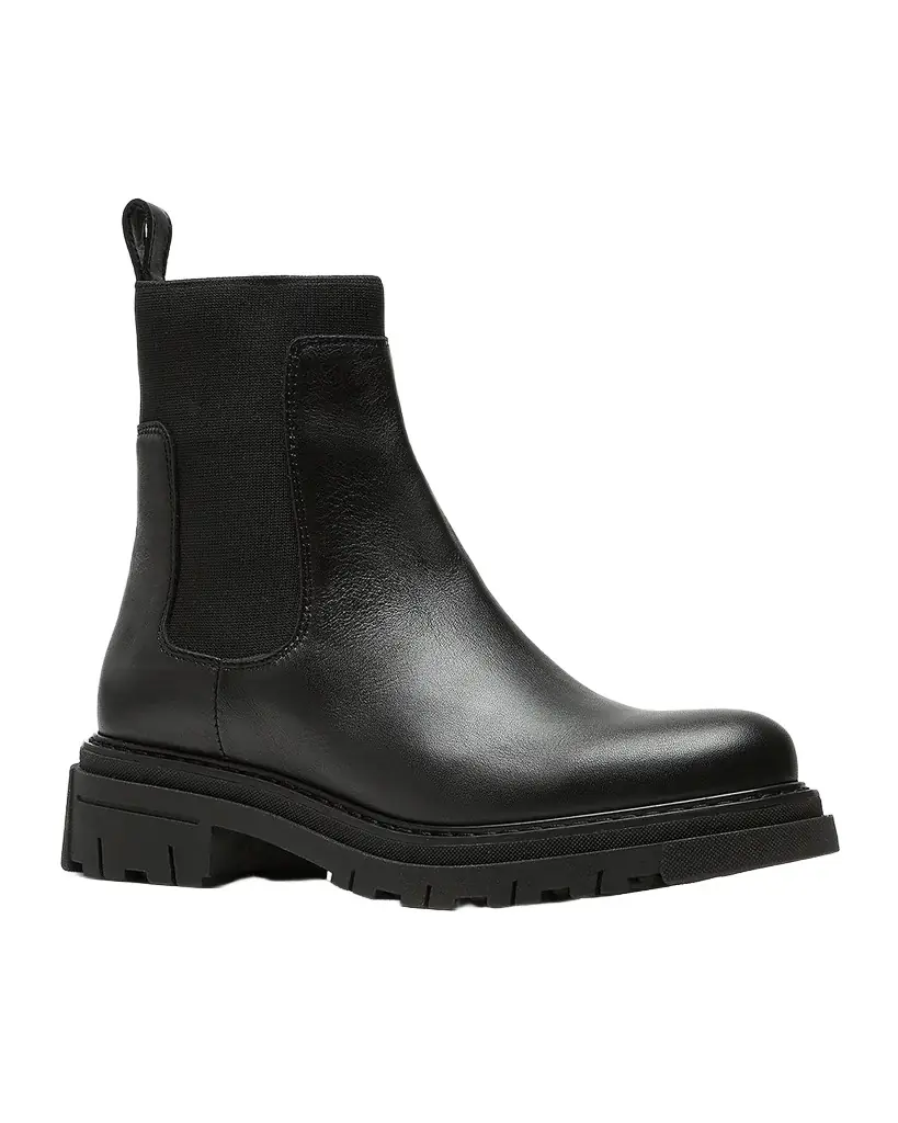La Canadienne Darren Leather Extended-Elastic Chelsea Boots