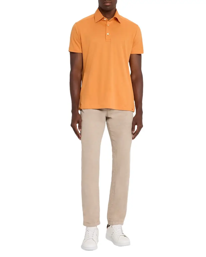 Kiton Men's Cotton Classic-Fit Polo Shirt