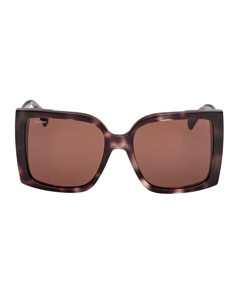 Max Mara Hinge Acetate Square Sunglasses