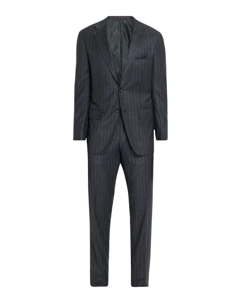 Kiton Men 's Wool Pinstripe Two-Piece Suit