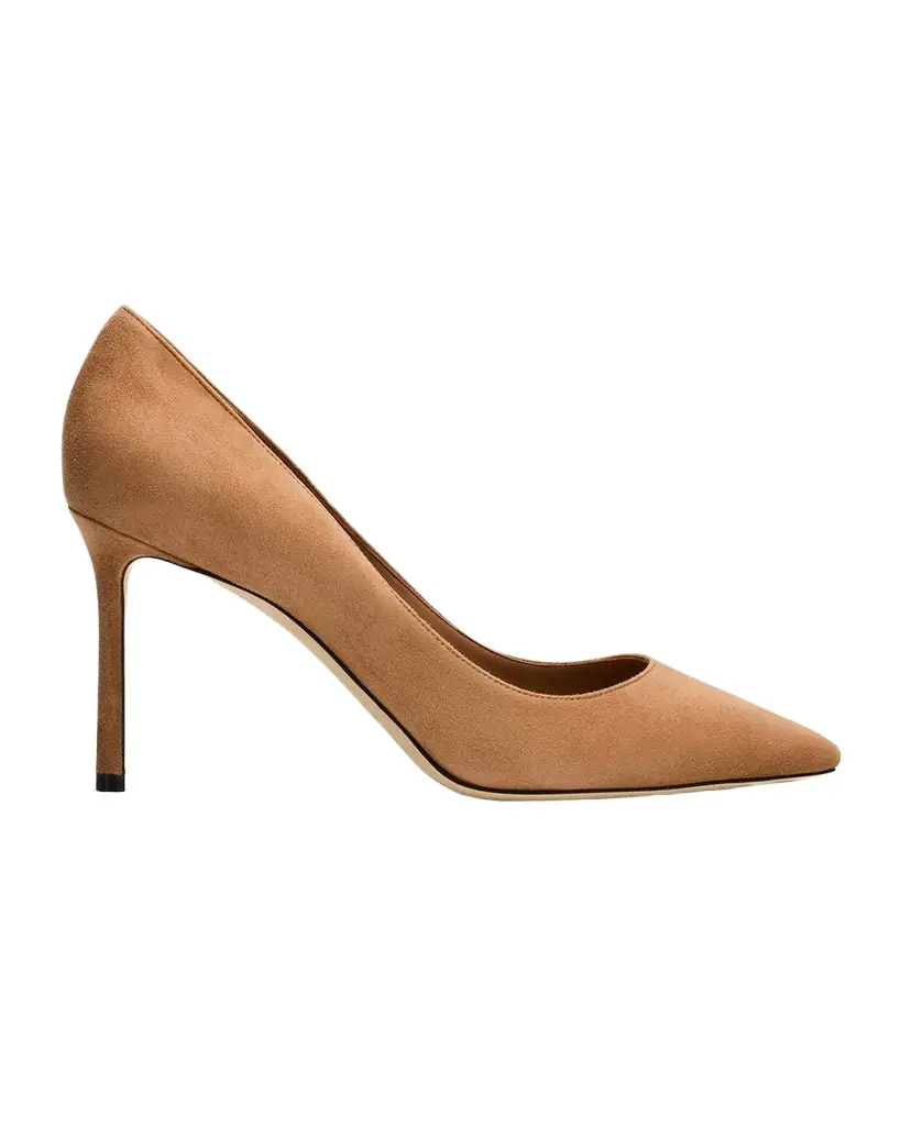 Jimmy Choo 85mm Romy Suede Pumps