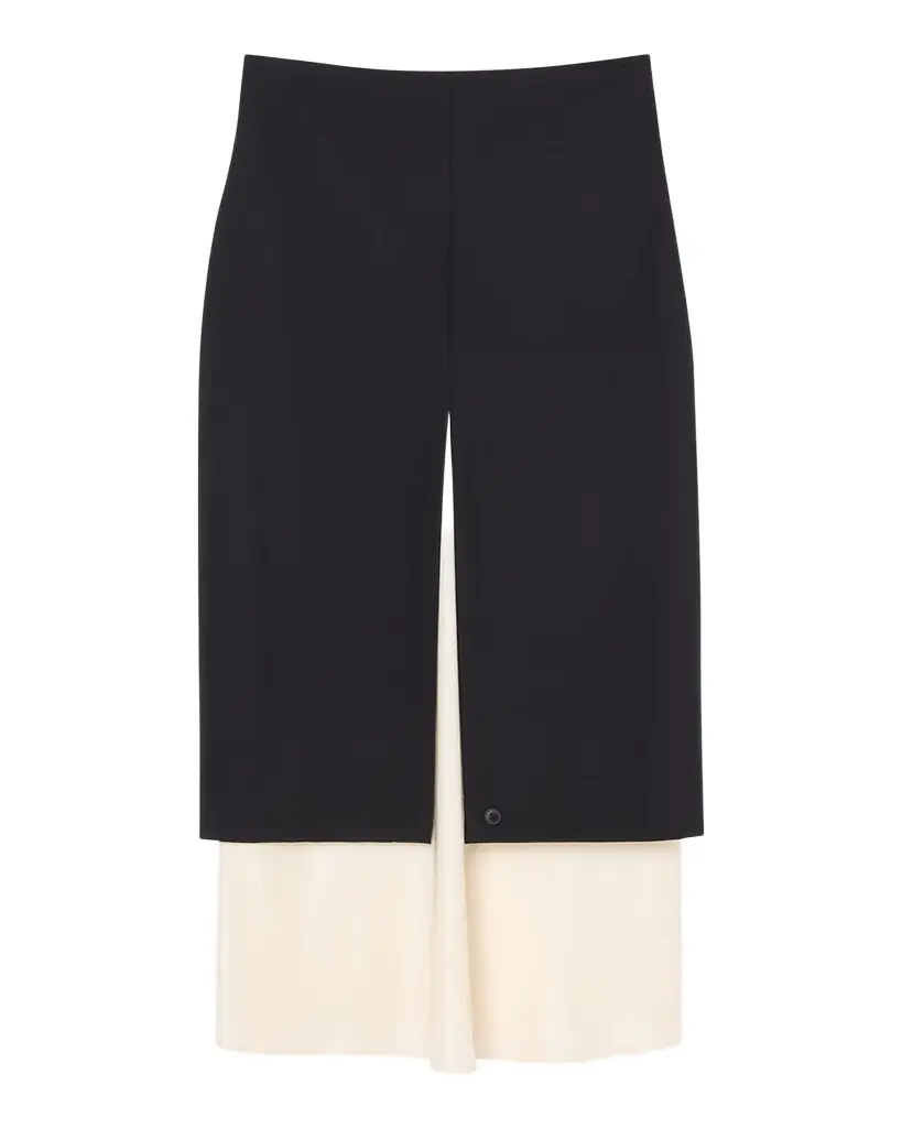 Rohe Contrast Upside Down Skirt