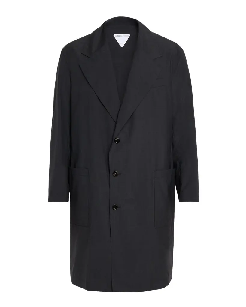Bottega Veneta Men 's Superfine Wool Overcoat