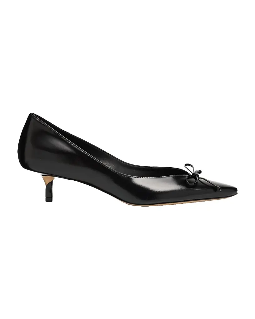 Jacquemus 45mm Les Escarpins Tourni Leather Pumps