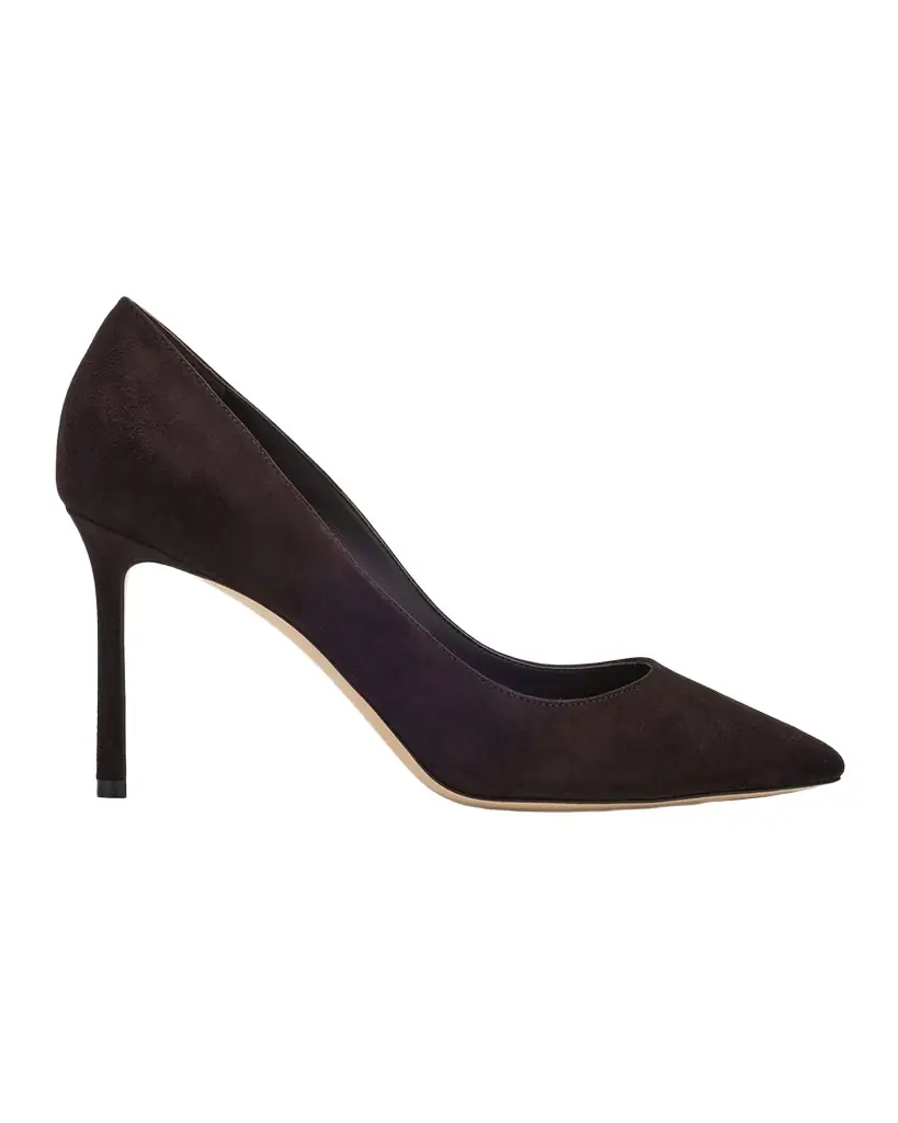 Jimmy Choo Romy 85 Suede Pumps