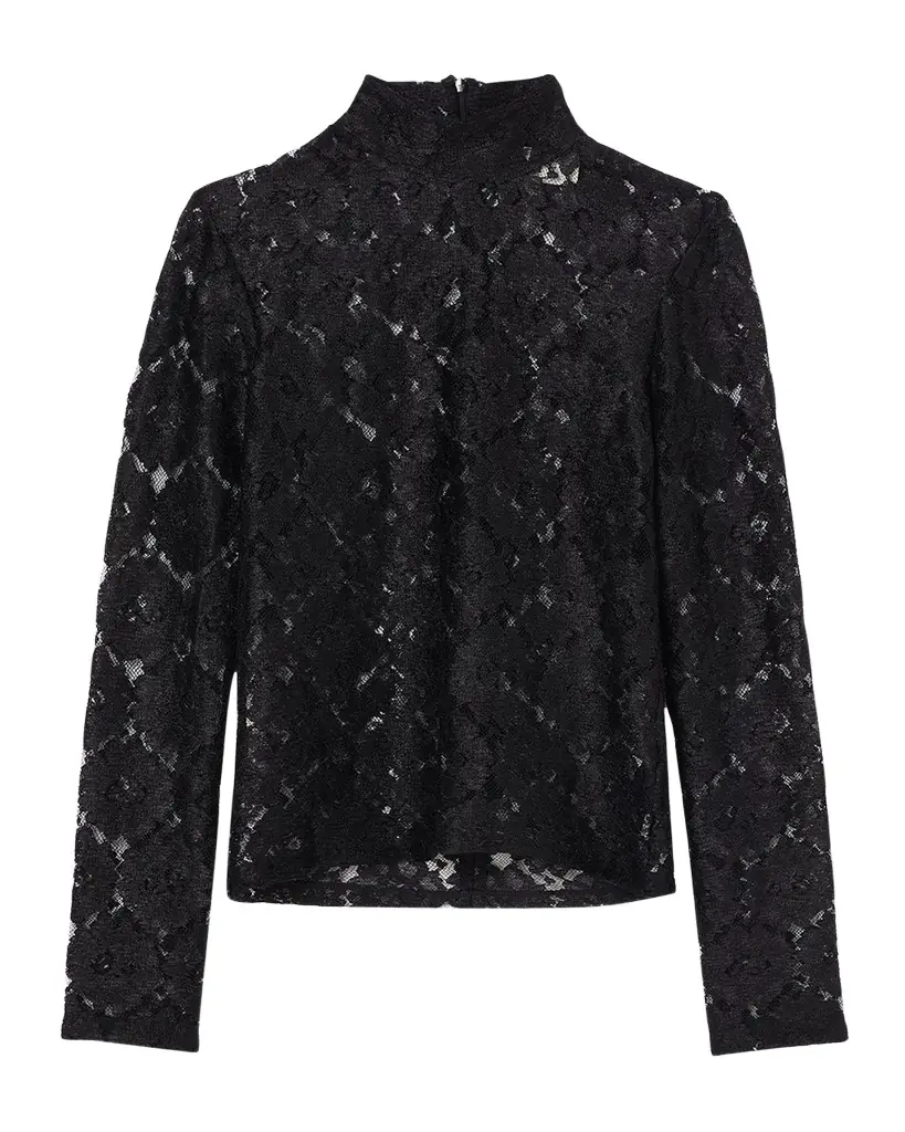 Rohe Lace Turtleneck Top