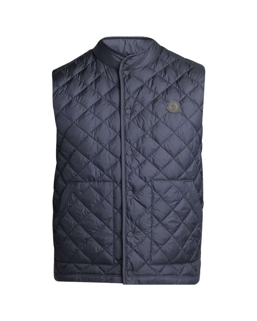 Moncler Men's Lycope Down Quilted Vest