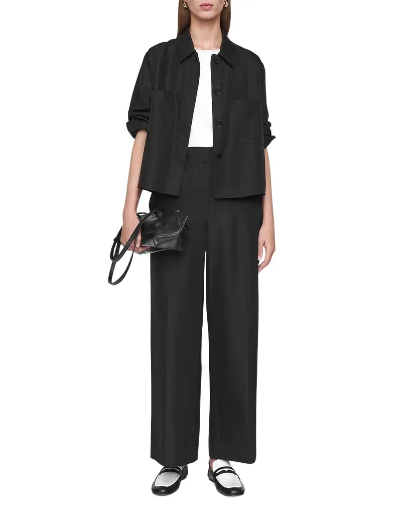 Joseph Satie Boxy Silk-Cotton Shirt