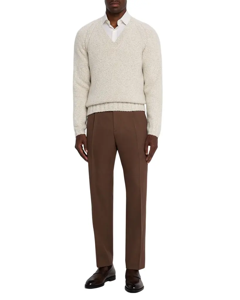 ZEGNA Men's Cashco Classic-Fit Sport Shirt