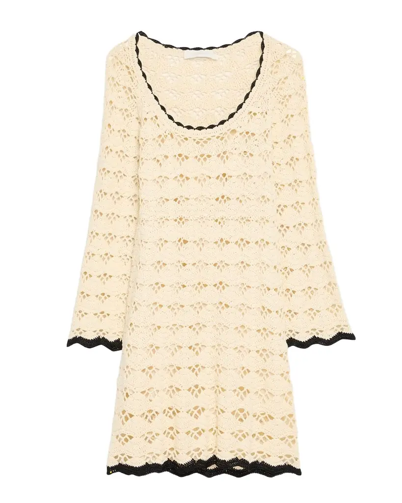 Zimmermann Rhiannon Crochet Mini Dress