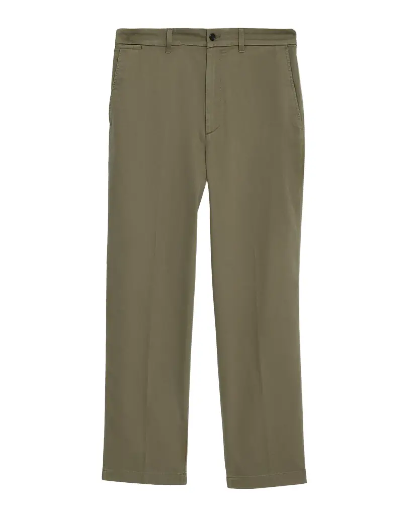 dunhill Men 's Cotton Twill Straight-Fit Chino Pants