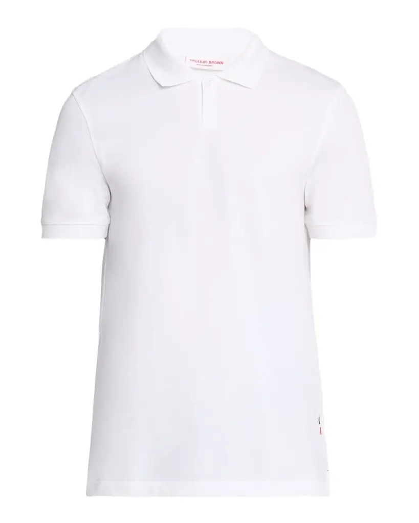 Orlebar Brown Men 's Bruno Cotton Pique Polo Shirt