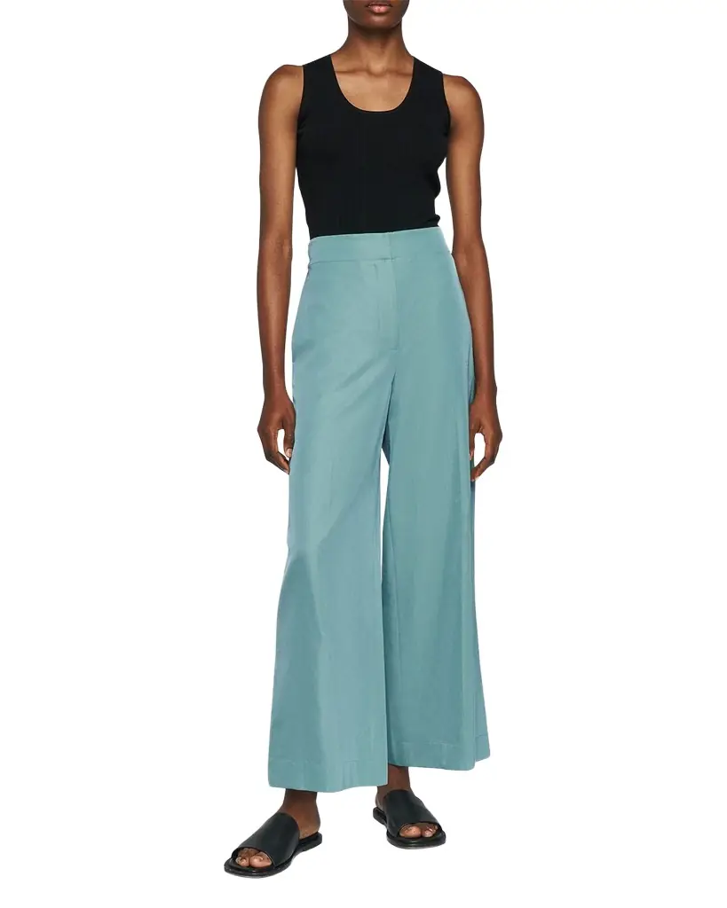 Joseph Thurlow Cropped Wide-Leg Pants