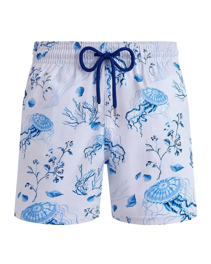 Vilebrequin Men 's Stretch Jellyfish Swim Trunks