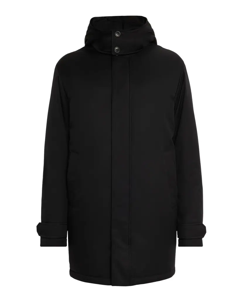 ZEGNA Men 's Padded Technical Parka Jacket
