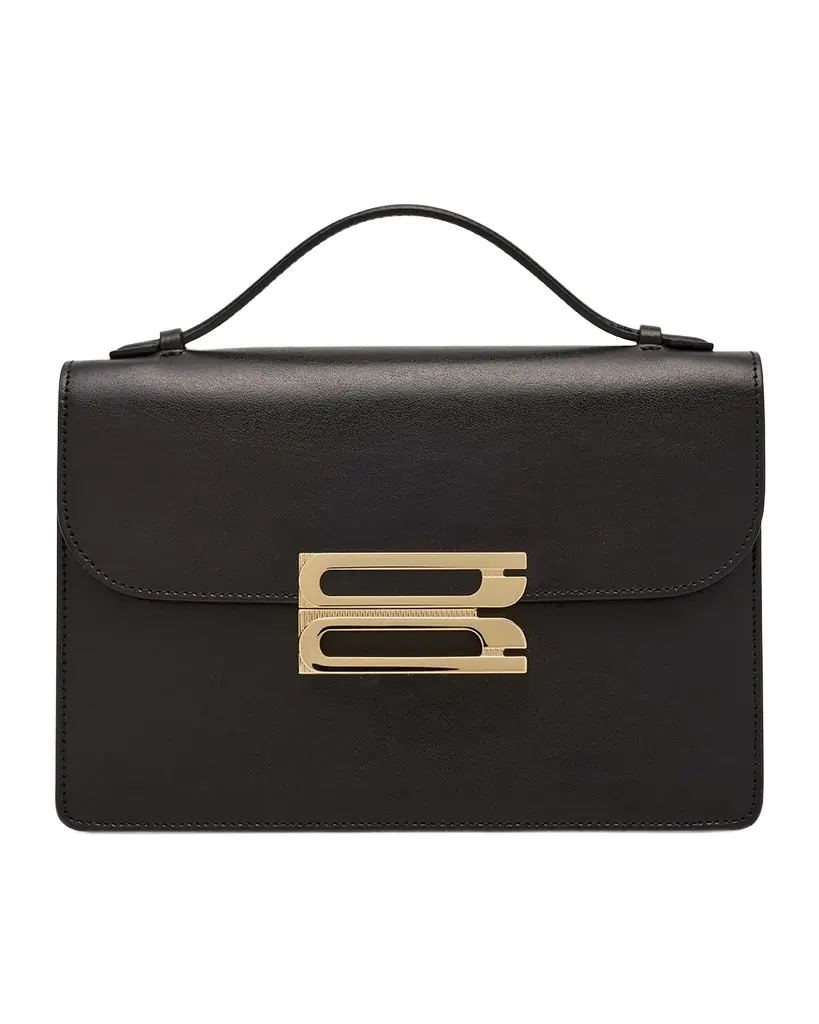 Victoria Beckham The Dorian Flap Leather Shoulder Bag