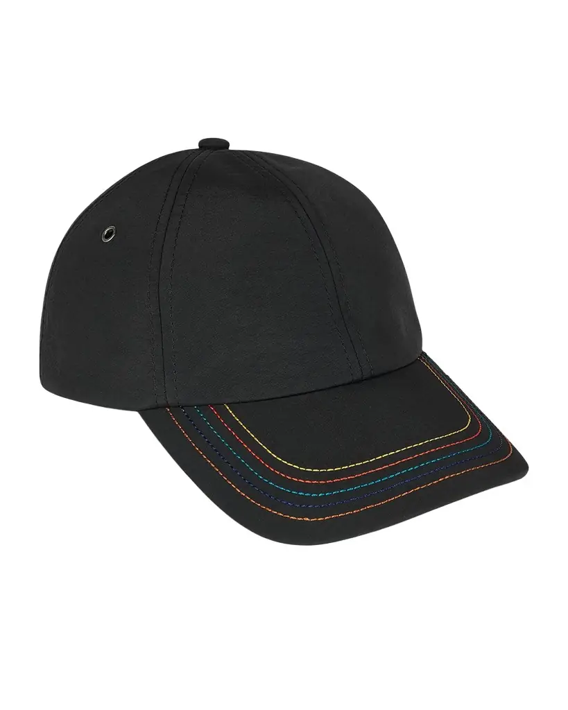 Paul Smith Men 's Signature Stripe Stitch Baseball Cap