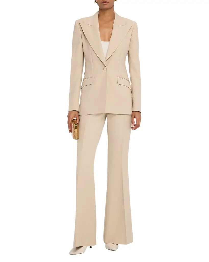 Gabriela Hearst Rhein Wool Flare Pants