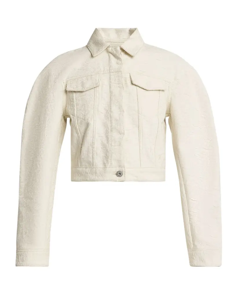 Jacquemus The Oval Denim Coat