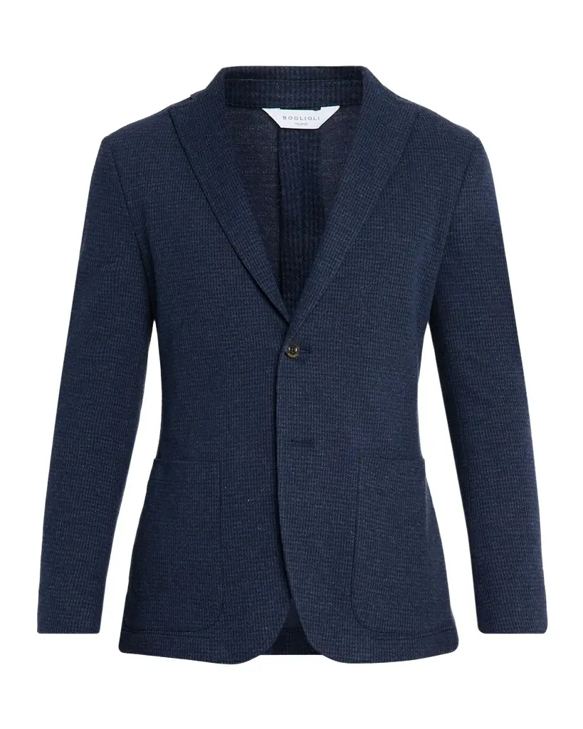 Boglioli Men 's Houndstooth Two-Button Jacket