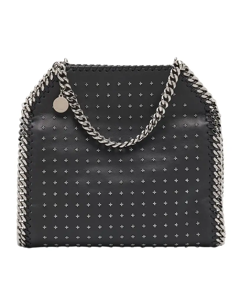 Stella McCartney Falabella Studded Chain-Trim Vegan Leather Tote Bag - Women's Bags