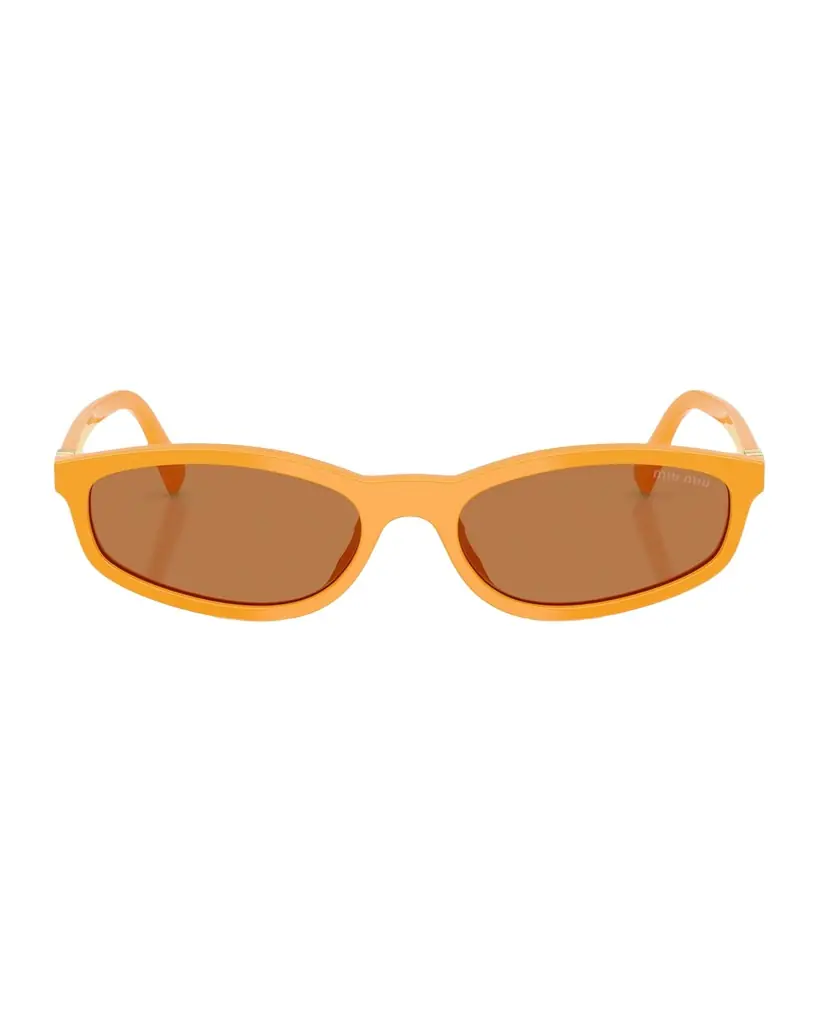 Miu Miu MU A06S Acetate Oval Sunglasses