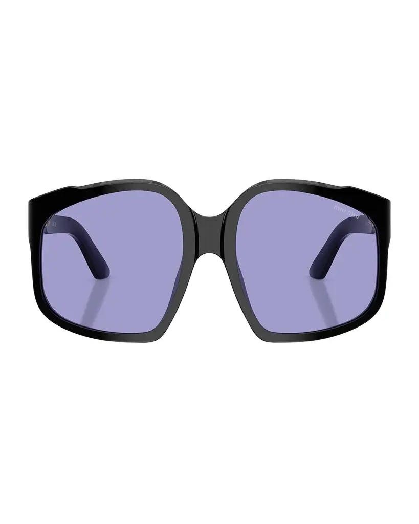 Miu Miu MU A07SF Acetate Square Sunglasses