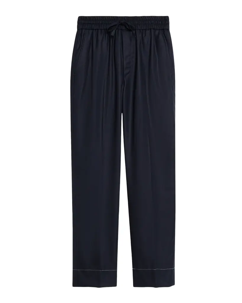 Brioni Men 's Asolo Wool-Cashmere Drawstring Pants