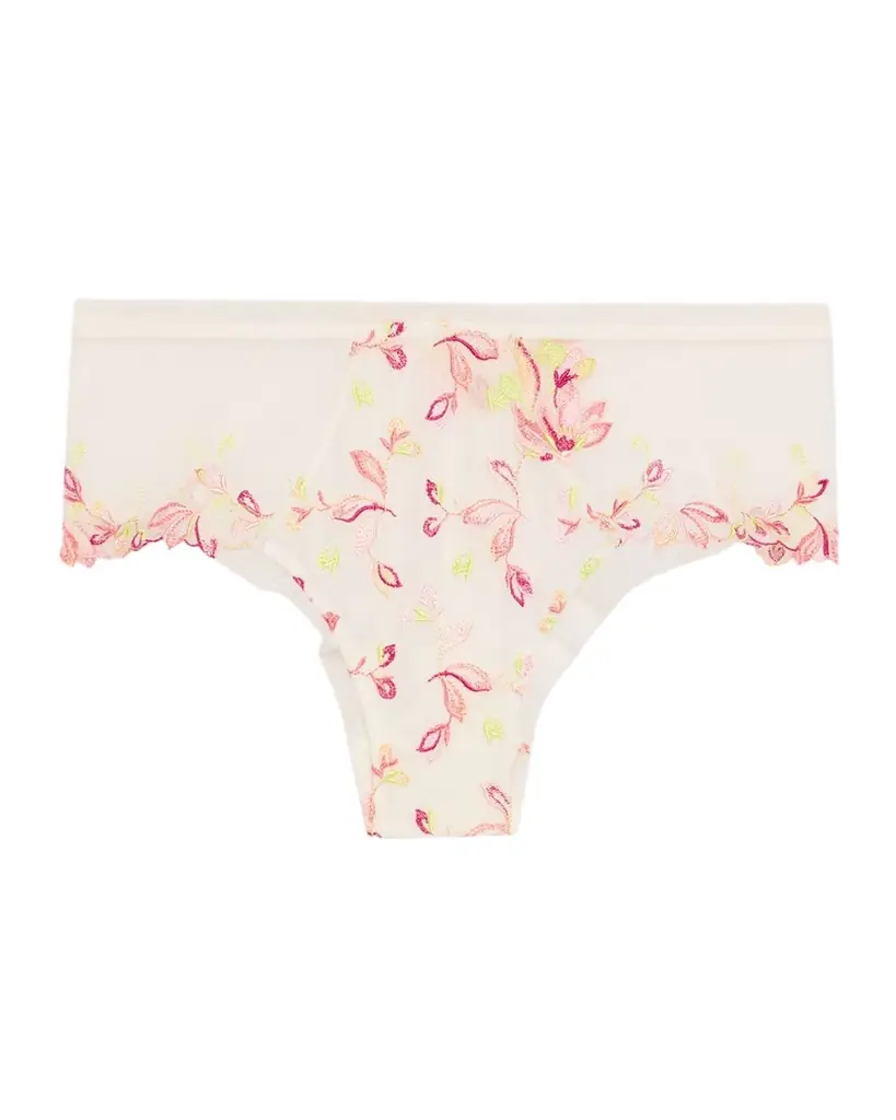 Lise Charmel Folie D 'Ete Floral-Embroidered Tulle Boyshorts