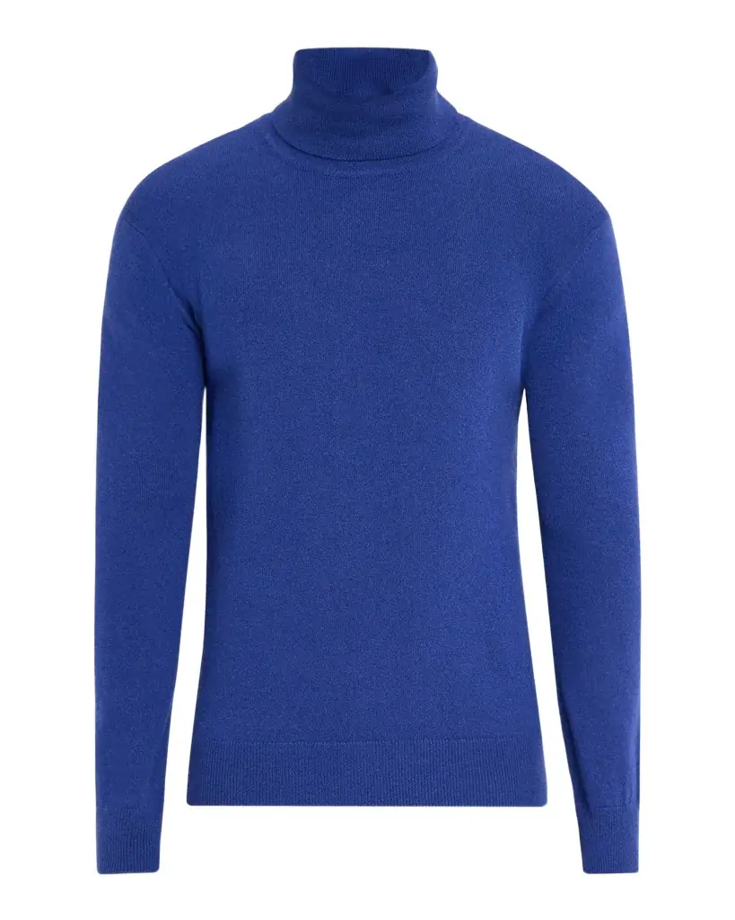 Saint Laurent Men 's Cashmere and Wool Slim Turtleneck Sweater