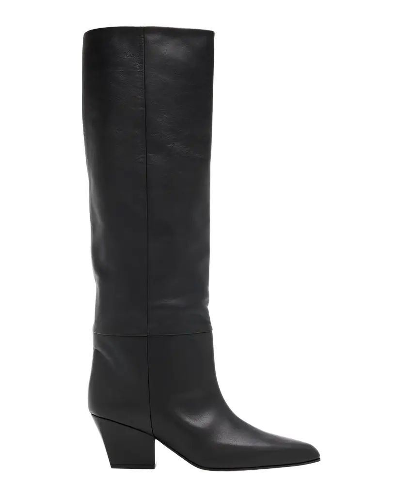Paris Texas Jane Leather Knee Boots