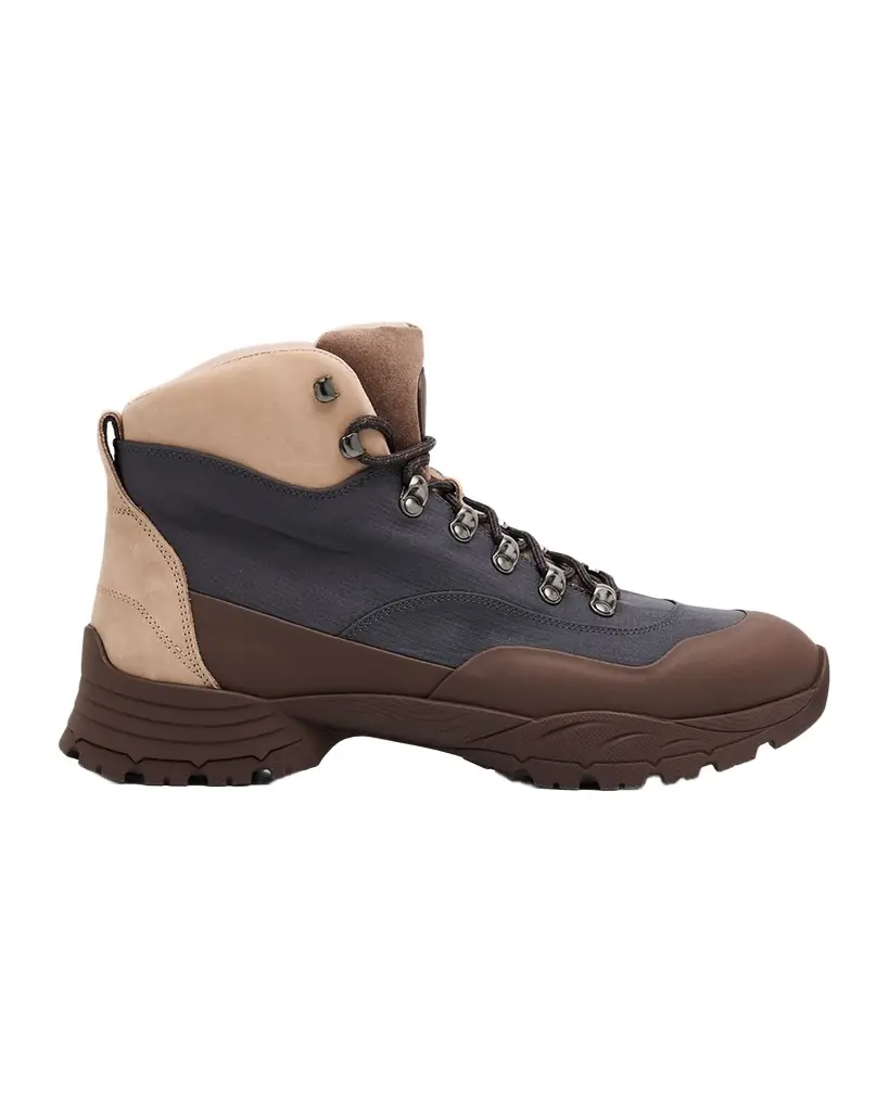 Brunello Cucinelli Men 's Polyester & Leather Outdoor Ankle Boots