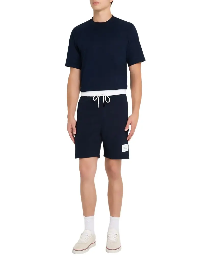 Thom Browne Men 's Cotton 4-Bar Sweat Shorts