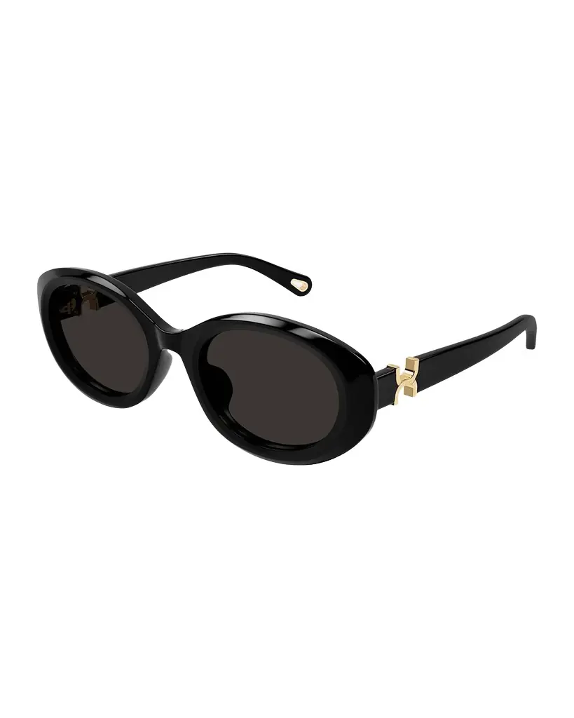 Chloe Marcie 50mm Oval Acetate Sunglasses