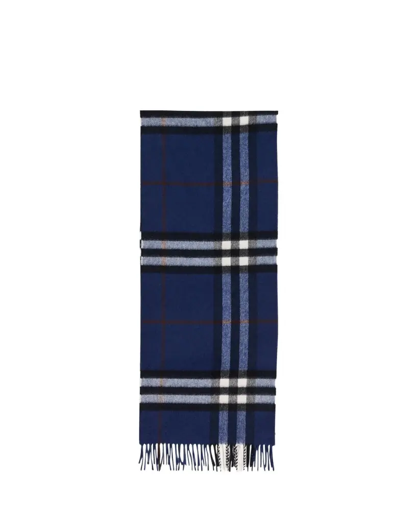 Burberry Men's Cashmere Check Scarf